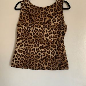 Funky Joseph Ribbkoff leopard tank!